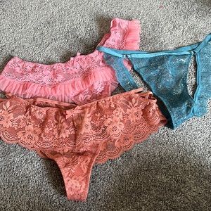 Brand New Victoria Secret Underwear - Set of Three